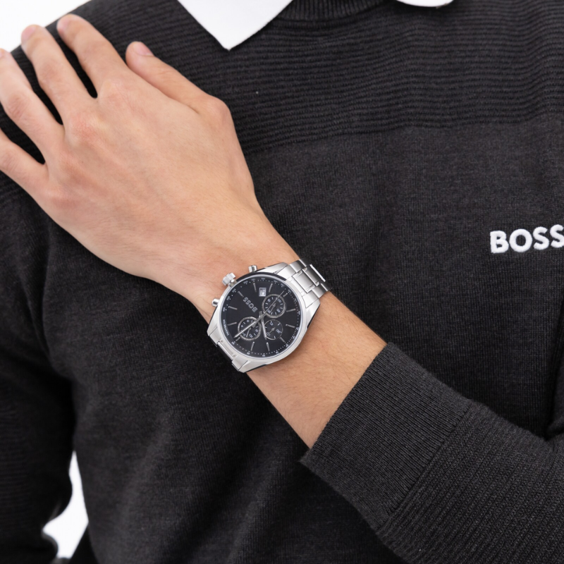 Hugo Boss Stainless steel quartz chronograph Watch